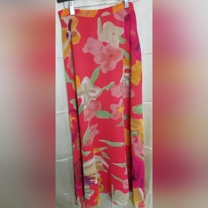 Coldwater Creek Tropical Maxi Skirt. SOLD